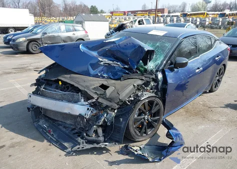 2018 Nissan Maxima 3.5 S из США, поврежденный, VIN 1N4AA6AP1JC387230